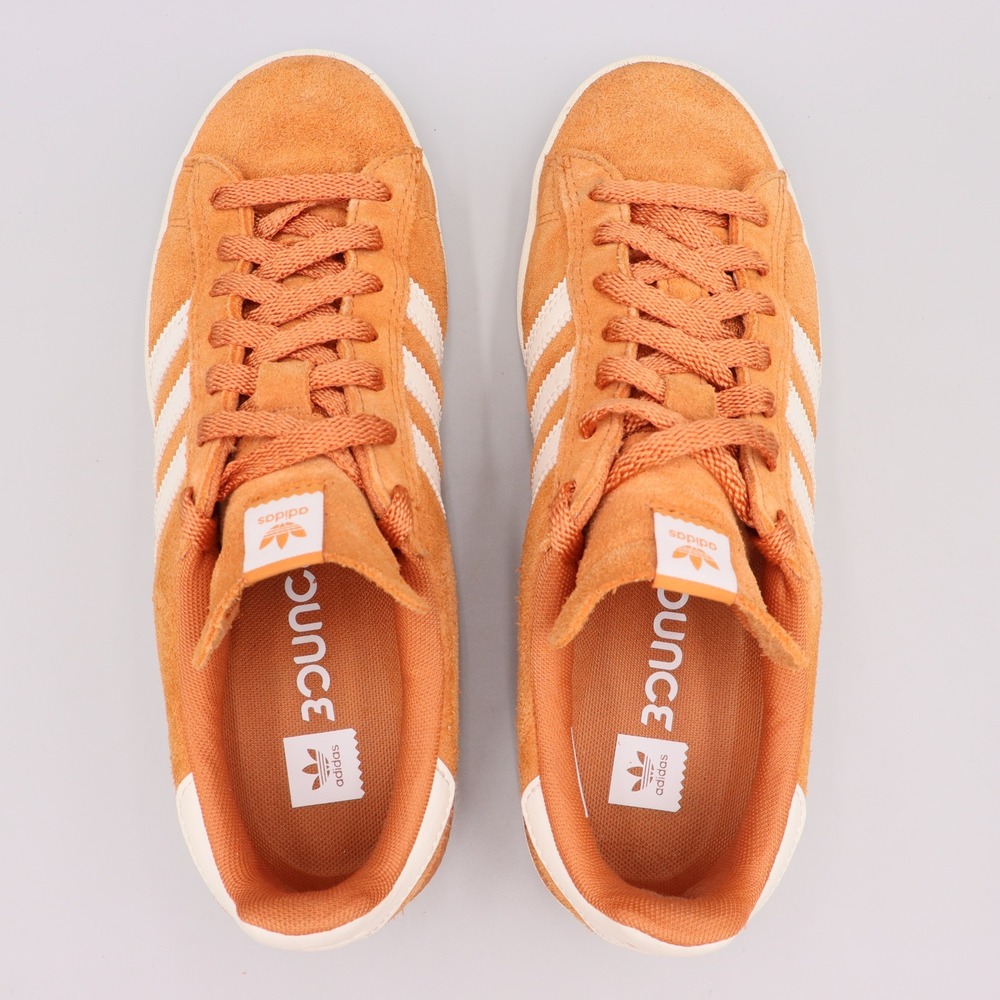 Adidas Campus ADV Mens Size 7.5 US Orange White Suede Retro Casual Shoes EE6145 - Picture 7 of 8